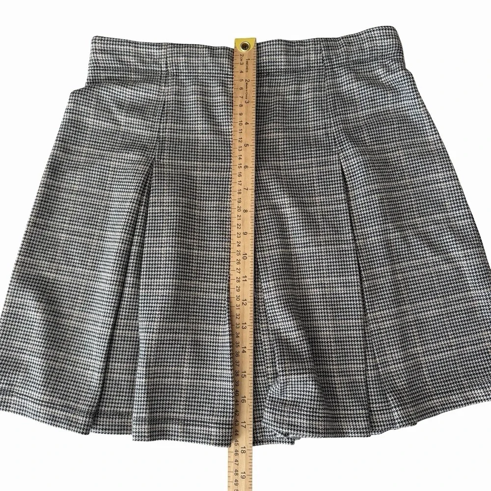 Max Studio Plaid Pleated Skirt Size M Collegiate Scandi Girl Grunge‎ NWT $98